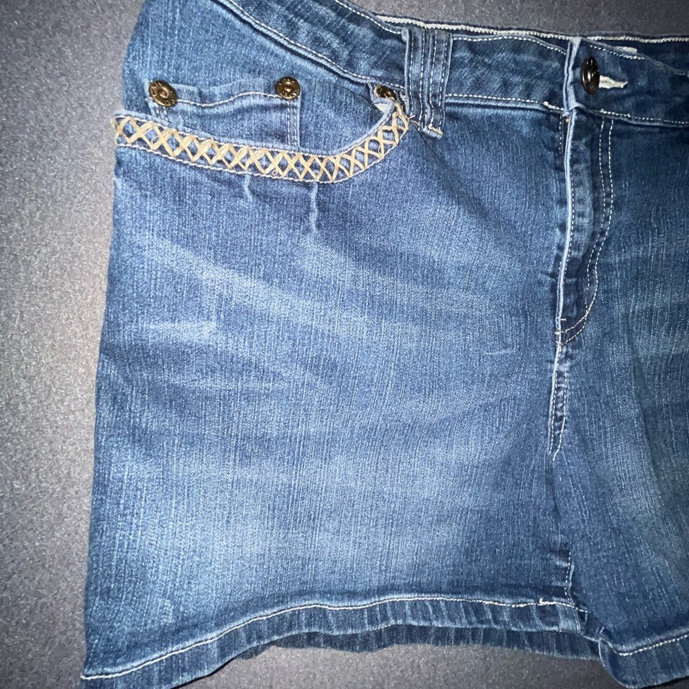 Cato Blue Denim‎ Shorts - Picture 3 of 9